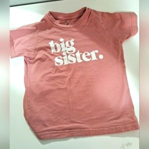 Big sister shirt